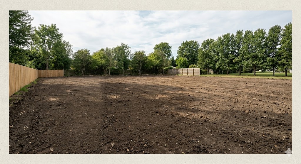 Terreno Perfeitamente Limpo e Plano — DEPOIS